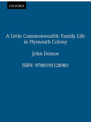 cover image of A Little Commonwealth